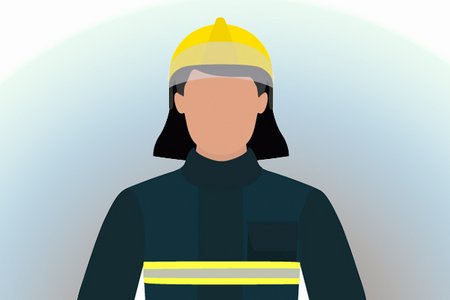 Beispielbild eines Feuerwehrmitglieds
